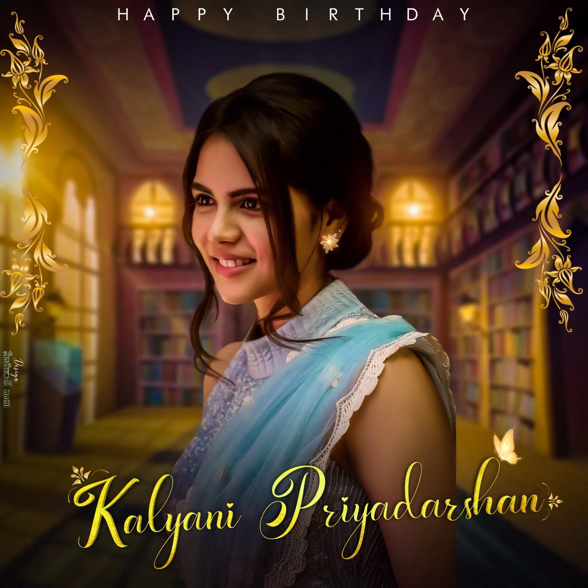 Happy Birthday @kalyanipriyan 
. 
#HBDKalyaniPriyadarshan 
#KalyaniPriyadarshan 
@TEAMDESIGNERS2 @EditorChoice_