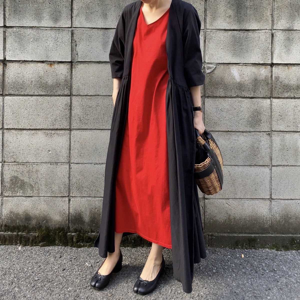 eire_island's tweet photo. #foufou 05 カシュクールワンピ
#ebagos
写真撮ってない日も含めて最近は05の出番が8割ぐらい https://t.co/RujzT9grVr