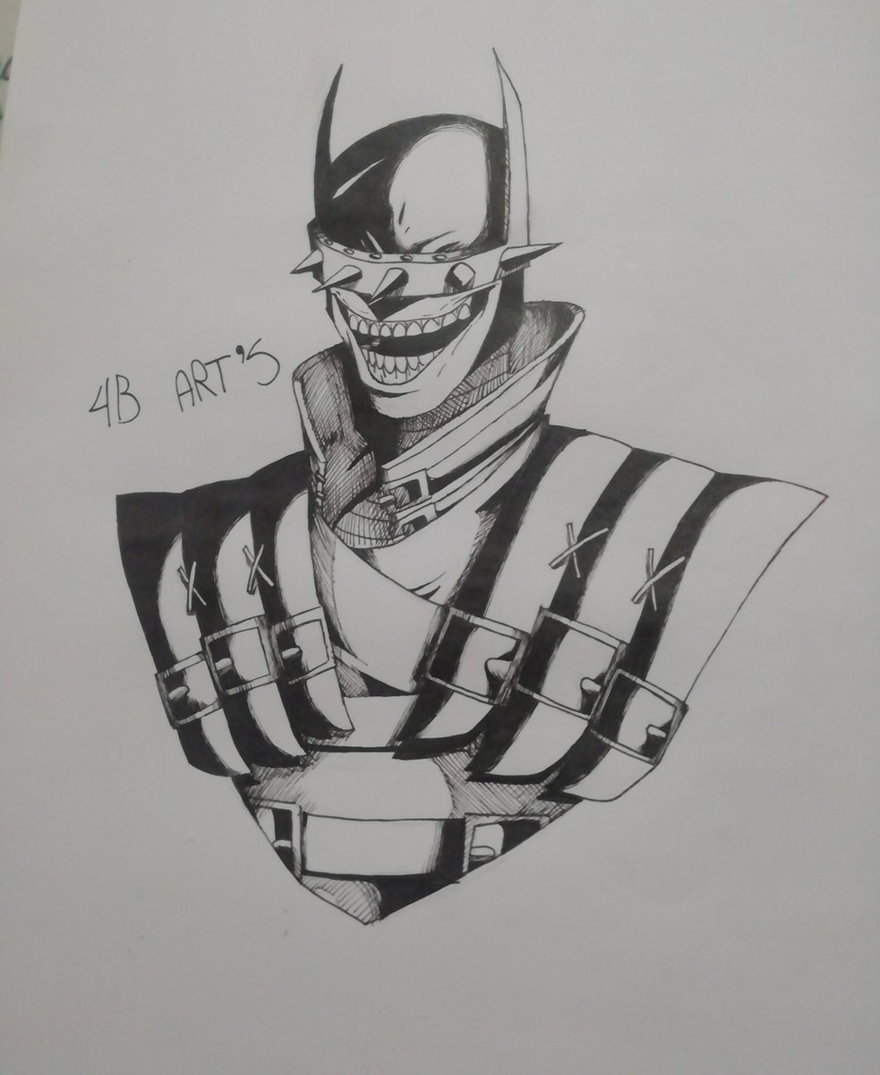 4BARTS1's tweet photo. A new draw of Batman Who Laughs

#Batman #DC #myart #fanart #art #DCUniverseInfinite https://t.co/sEAWKS2DgB