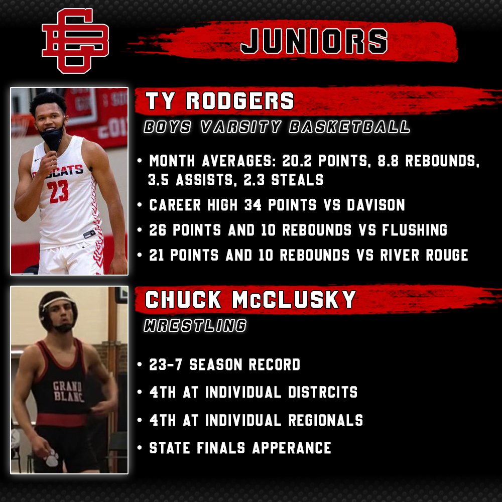 _GB_Athletics_'s tweet image. Congratulations to our March 2021 Athletes of the Month 🐾🔴⚫️🐾🔴⚫️