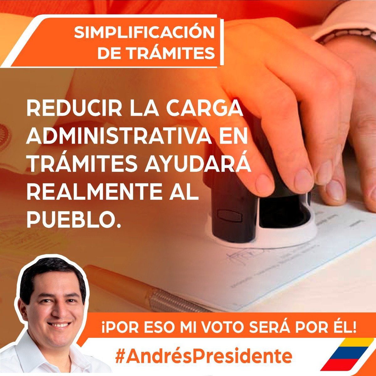 sur_esperanza's tweet photo. Simplificación de trámites| Para contar un verdadero desarrollo es importante dar prioridad a las necesidades de la gente. Reducir la carga administrativa en trámites ayudará realmente al pueblo.  #AndrésPresidente https://t.co/YVsCQRIBVl