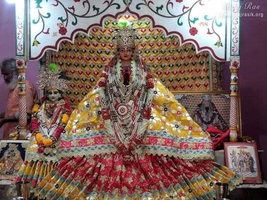 The Holy forest of Belvan in Braja!
This is also the place where Lakshmi devi is sitting, performing tapasya wanting to cross the Yamuna to enter the rasa leela.  For this reason, this forest is also called Shri Van or the forest where Lakshmi devi is residing.
#goddessoffortune