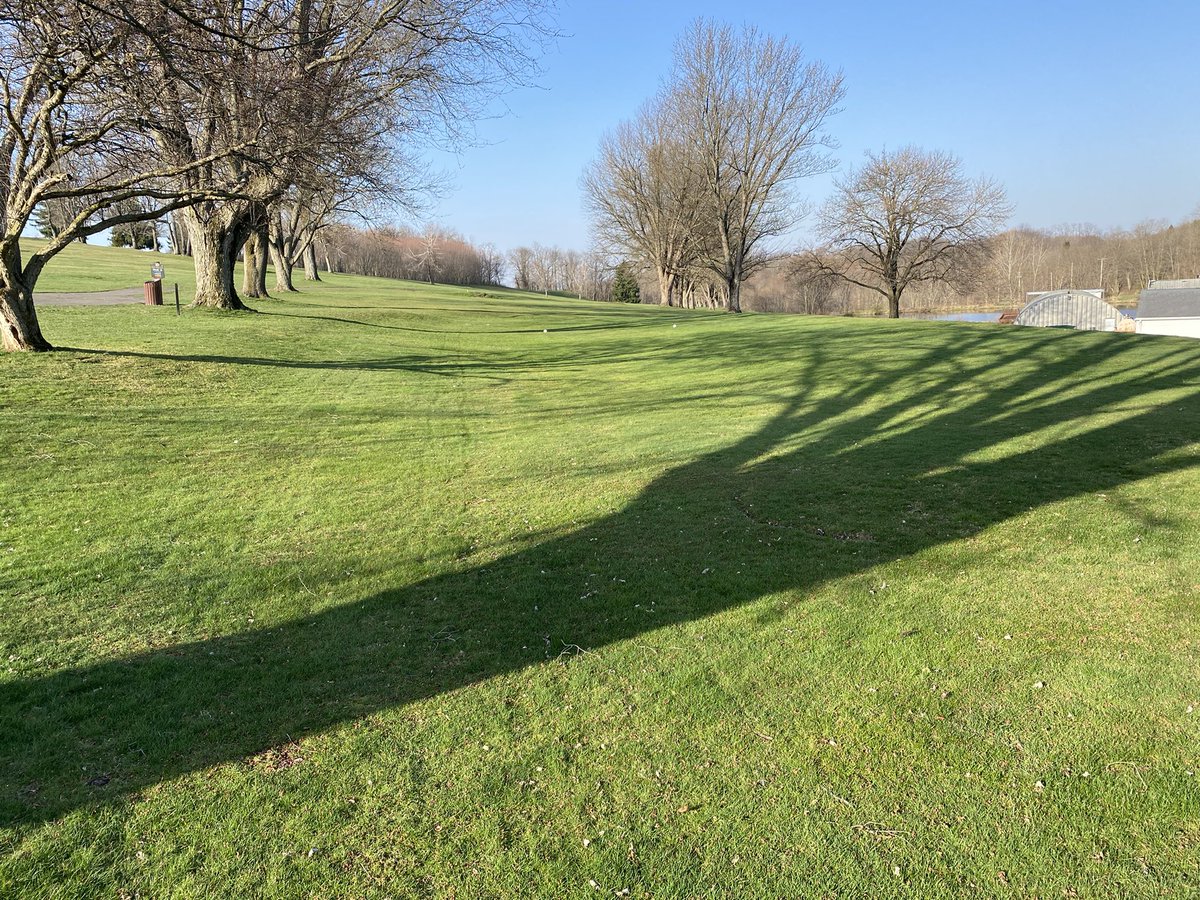 PollioNick's tweet image. For Easter we look ok next week growing temps will start to increase growth potential just in time for our Saturday Par-3 contest! #Delmar