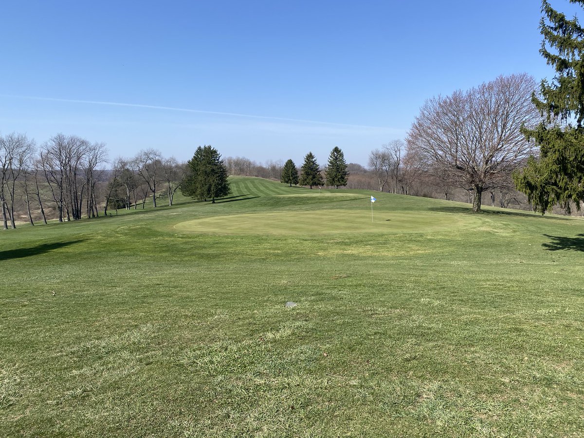 PollioNick's tweet image. For Easter we look ok next week growing temps will start to increase growth potential just in time for our Saturday Par-3 contest! #Delmar