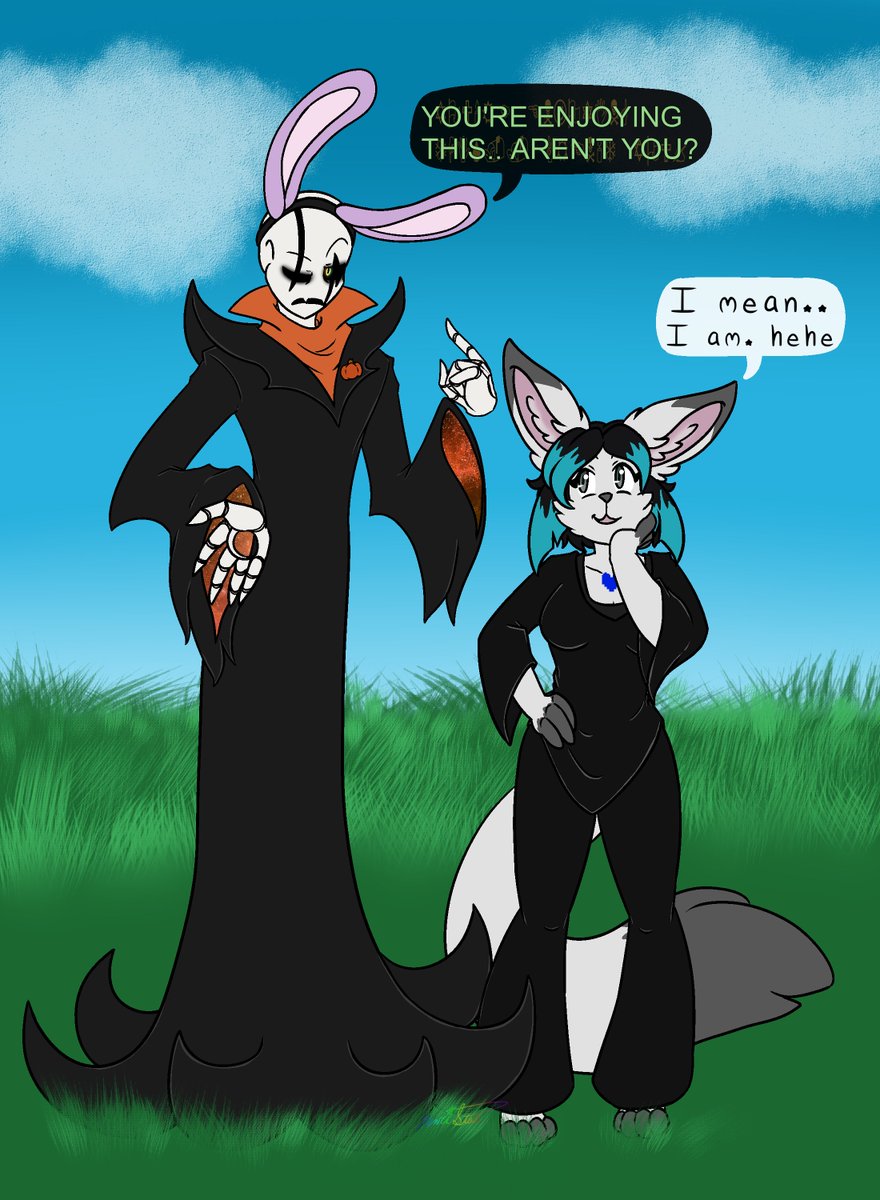 YenriStar's tweet photo. still and hour to go for me! xD I hope you all had a good Bunny Day! :3
#pumpkintale #funny #cute #fursona #pumpkingaster #gaster #undertaleau #easter #bunnyday https://t.co/HFDQE3DFLa