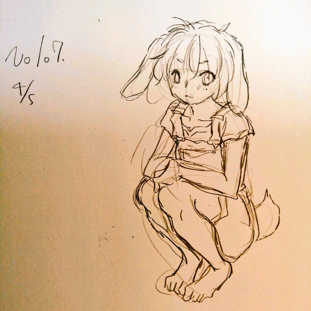 #1日1模写 107/365 