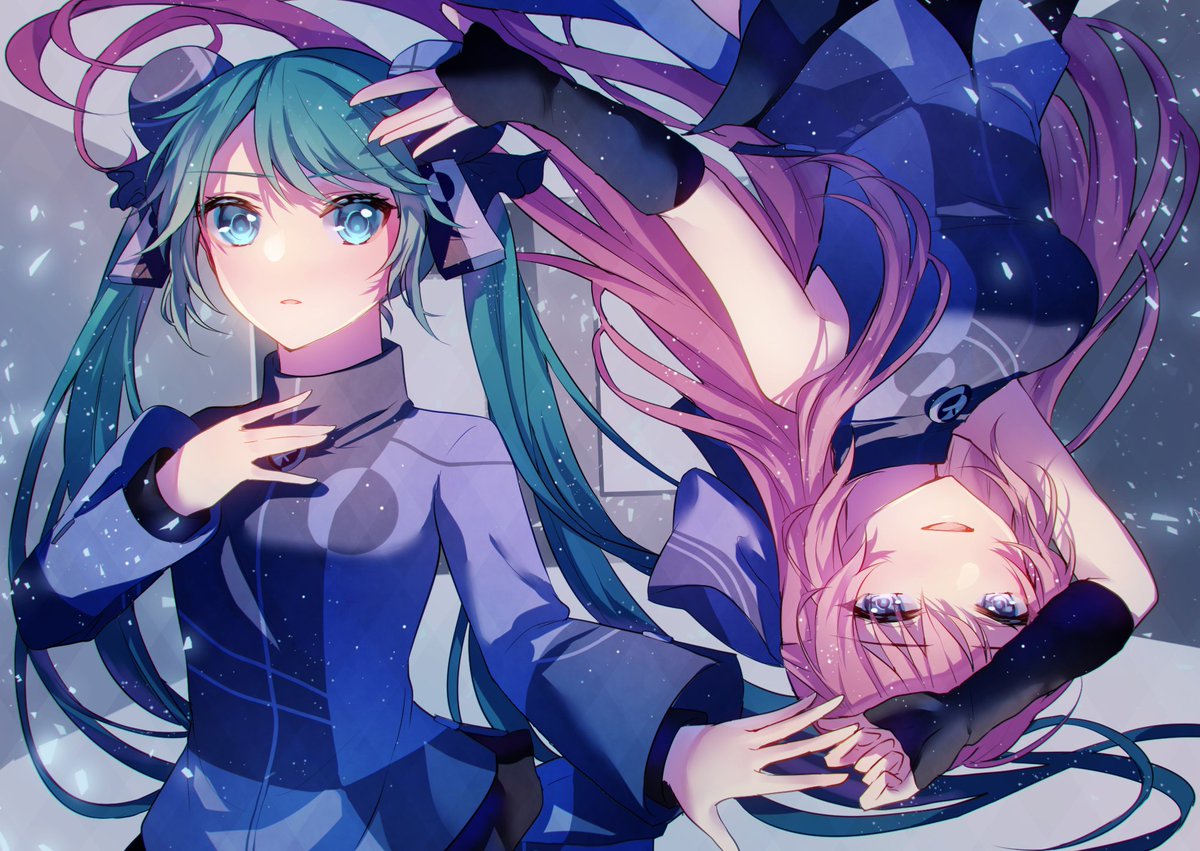 初音ミク 「wowakaさんの曲が大好きです 」|亜龍のイラスト 初音ミク 「wowakaさんの曲が大好きです 」|亜龍のイラスト