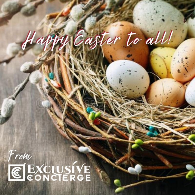 conciergeanu's tweet photo. We at #ExclusiveConcierge / #ECHoldings hope that this #Easter brings you new aspirations and new hope. Have a blessed and meaningful Easter! #easter2021
#creatingopportunities #Easter #cbi #cip #citizenshipbyinvestment #SecondPassport #ImpactInvestment https://t.co/bOoqvOgPeA