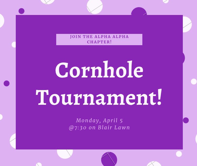 GisOlivet's tweet photo. Come out and play some cornhole tonight @ 7:30 on Blair Lawn!!! https://t.co/ehNncqwBHb
