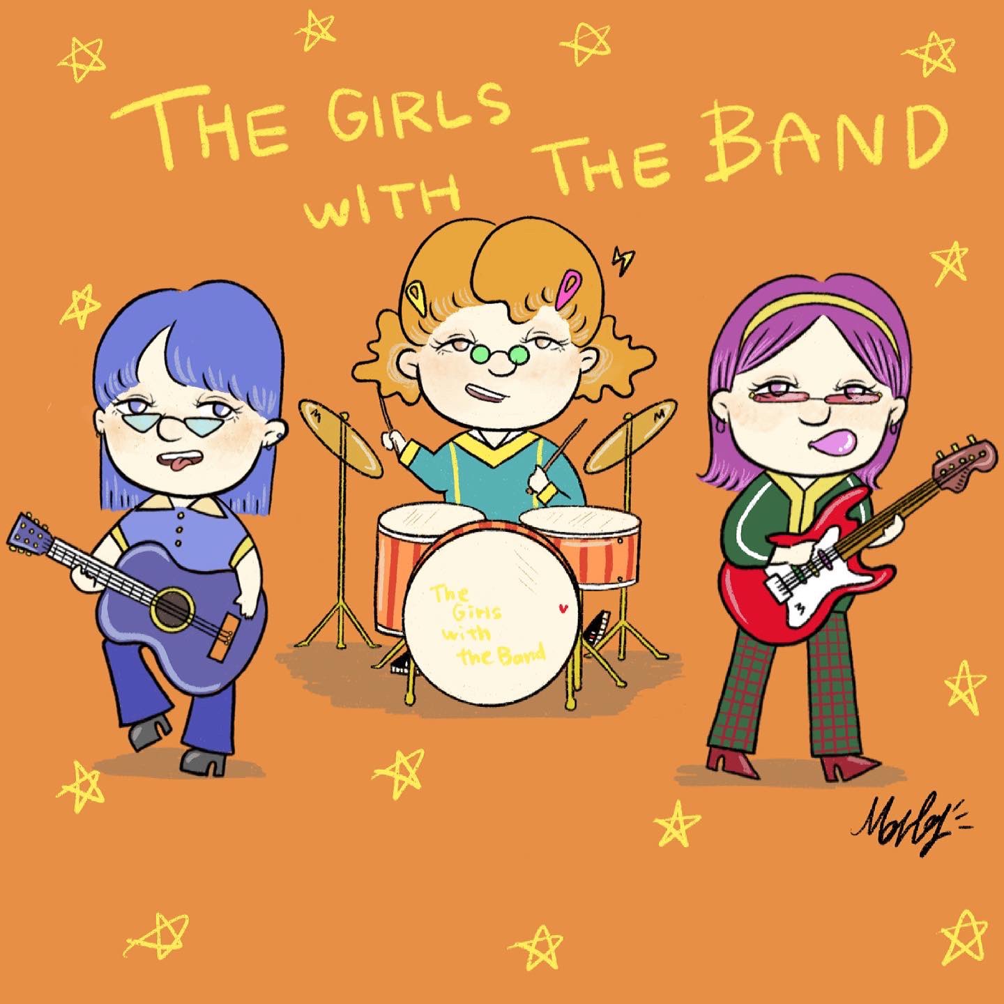 Morley ガールズバンドのイラスト描いてみた笑 Art Artist バンド イラスト Girls Artoftheday Artshare Characterdesign Ipad Illustraiton かわいいイラスト Digitalart デジタルイラスト Procreate イラスト好きな人と繋がりたい Drawing