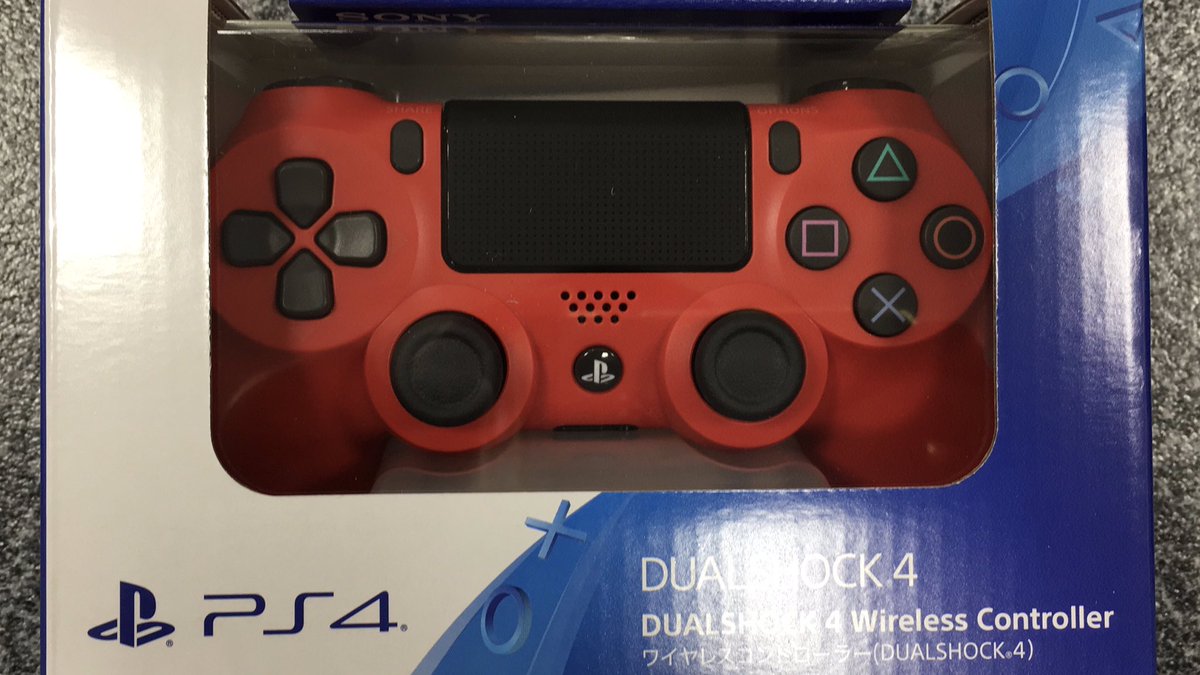ゲームアーク西条中央店 Tvゲーム専用垢 品揃え充実 Ps4 純正コントローラー 赤色のみですが まだ在庫あります あとわずかなので お求めの方はお早めに