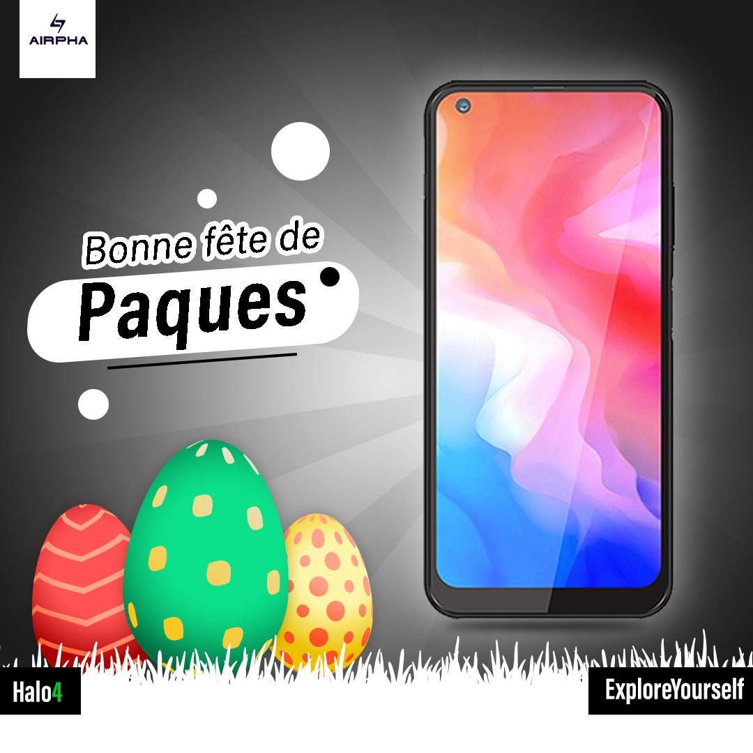 AirphaBenin's tweet photo. Eh Oui c'est la Paques. #Airpha vous souhaite une fête de Paques. N'hésitez surtout pas de mettre en commentaire un de vos amis avec qui vous souhaitez fêter la #paques 
#AirphaBenin 
#MonHalo4
#joyeusespâques https://t.co/fWDZynV7u8