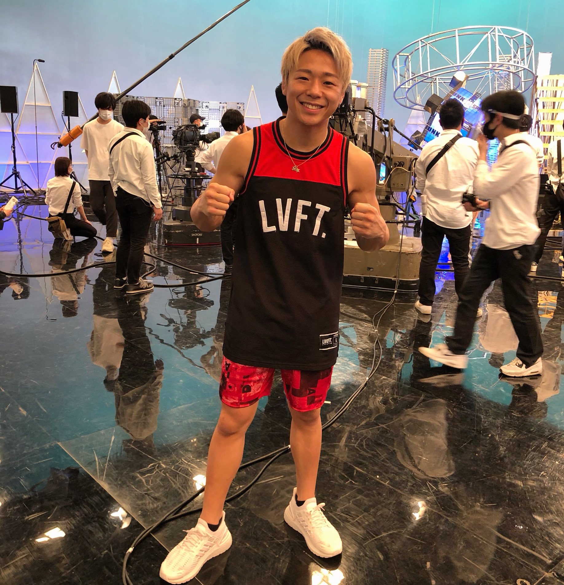 武尊 Takeru 今日はフジテレビ ジャンクsports の収録 めっちゃ緊張した 放送日はまた告知します お楽しみに ジャンクsports フジテレビ T Co Ualxol0bzl Twitter