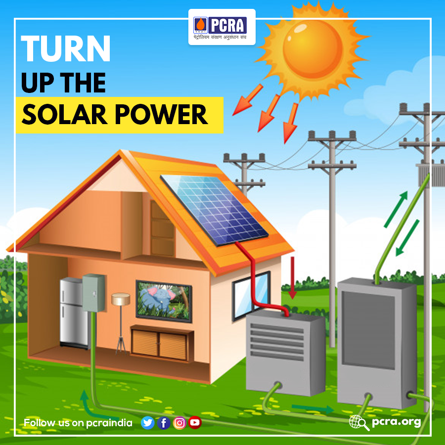 pcraindia's tweet image. Install solar panel at home and utilize the energy from the Sun to power electronic devices and other appliances. Stay energy-efficient to save the future.
#PCRA #ConserveFuture #Installsolarpanel
@PetroleumMin @dpradhanbjp @MinOfPower