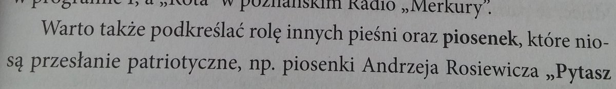 Piosenki patriotyczne.