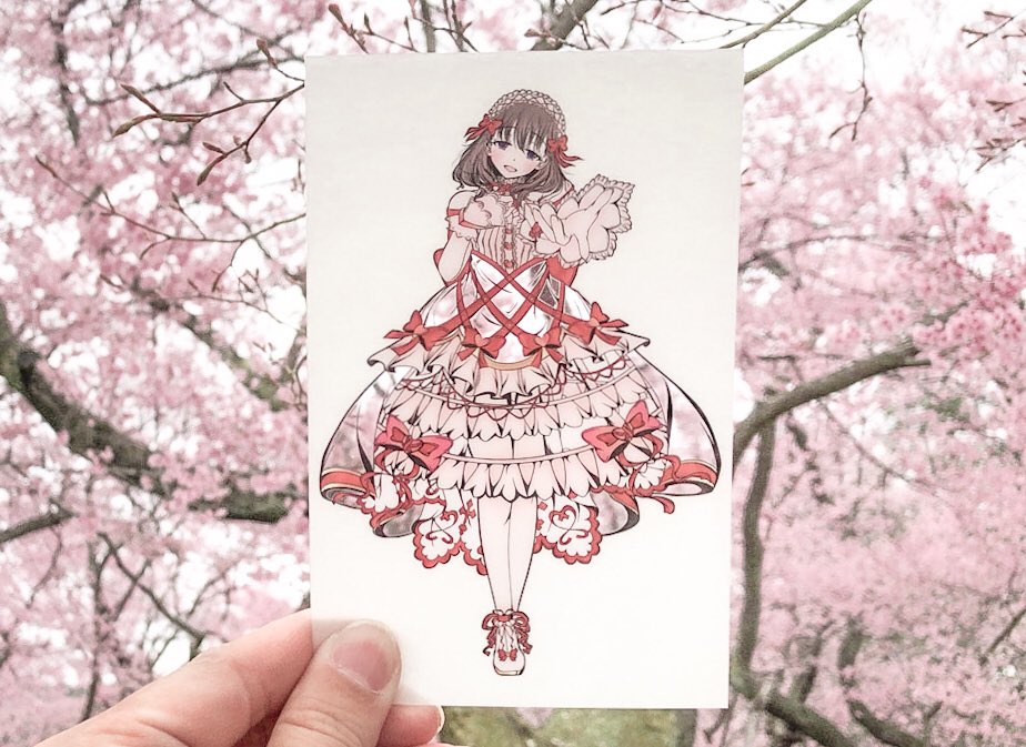 「三月の花束 」|古鉄@ニコ超両日行きますのイラスト