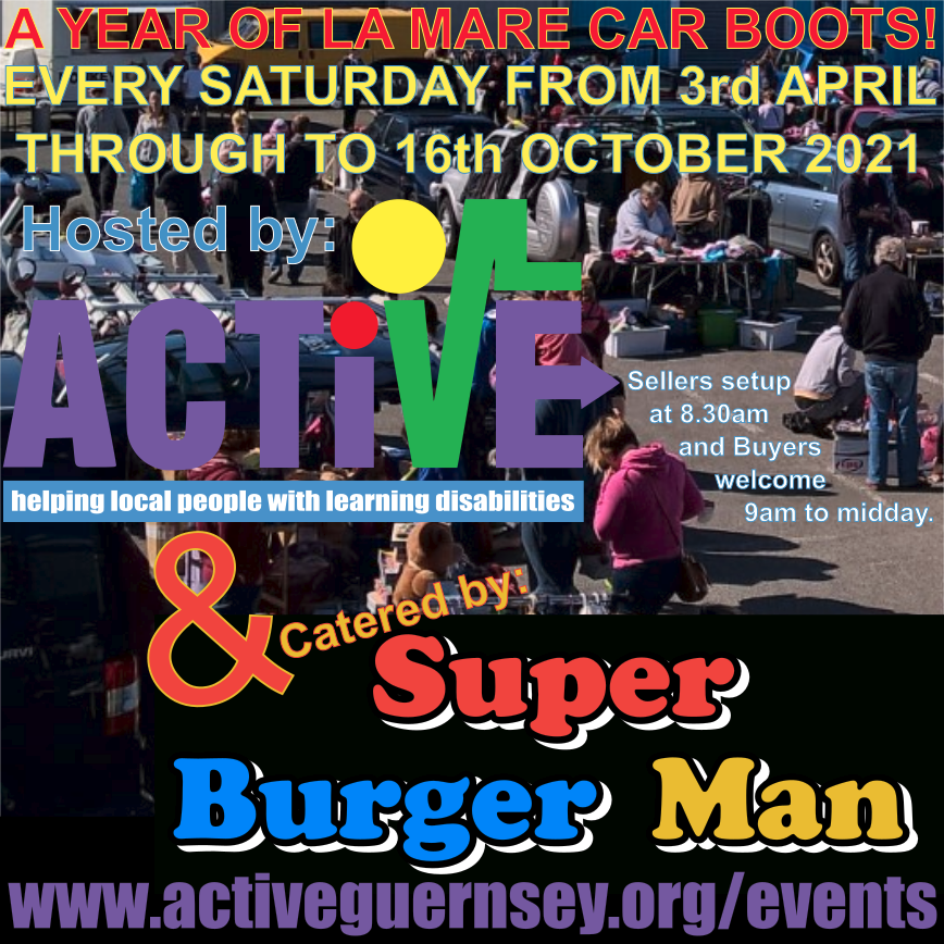 ActiveGuernsey's tweet photo. La Mare Car Boot Sales are on for the year!
Details (including States guidance for Sellers) here:
https://t.co/V2ewY7kHdv https://t.co/YkzTnF556c