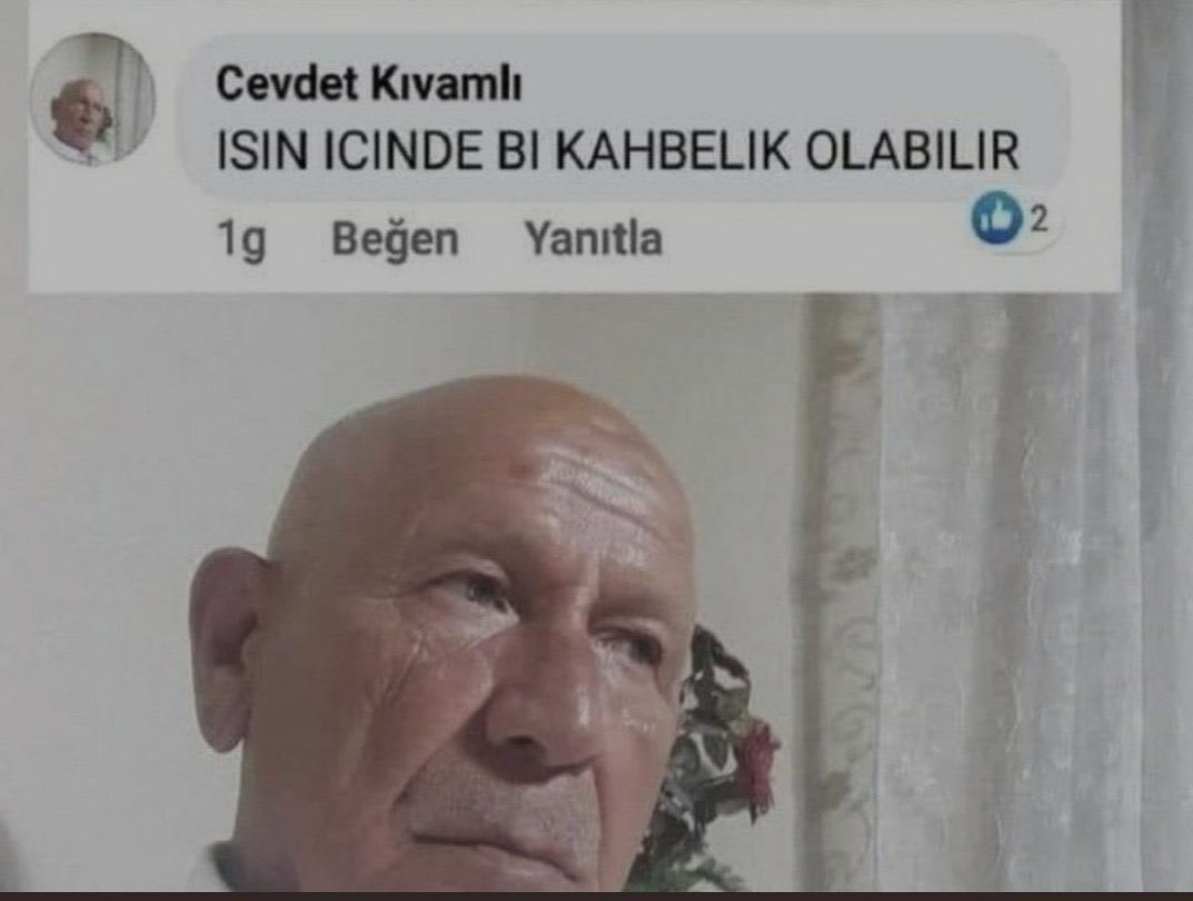 #hahahhahakralgeridöndü
Olay ne bilmiyorum ama