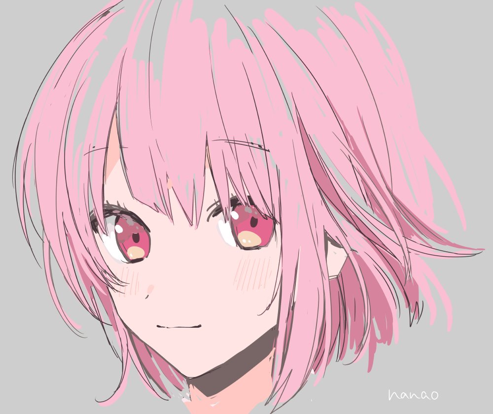 「ピンク髪が描きたかっただけのお絵かき 」|nanaoのイラスト