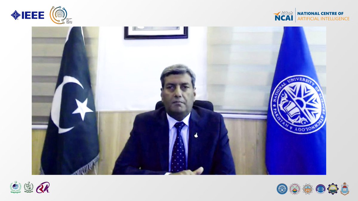 ncaipk's tweet photo. "This event brings together the artificial intelligence specialists from the national and international sephere."
- AVM(R) Dr. Rizwan Riaz (Pro-Rector RIC NUST)
#ICAI2021 https://t.co/aWemkJ18vF