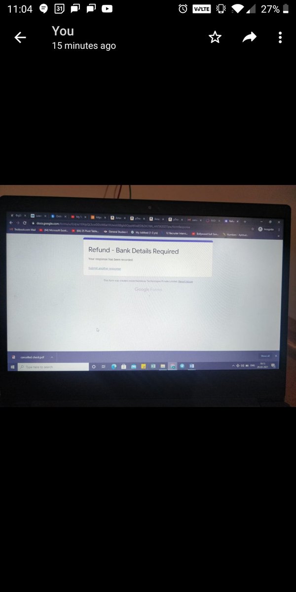 KushSemwal2's tweet photo. @NestAwayCare @NestAwayCare  Bank details is updated &amp; also share on your request form at 29 march 2021 snapshot for your reference. https://t.co/nSYvMl9yGD
