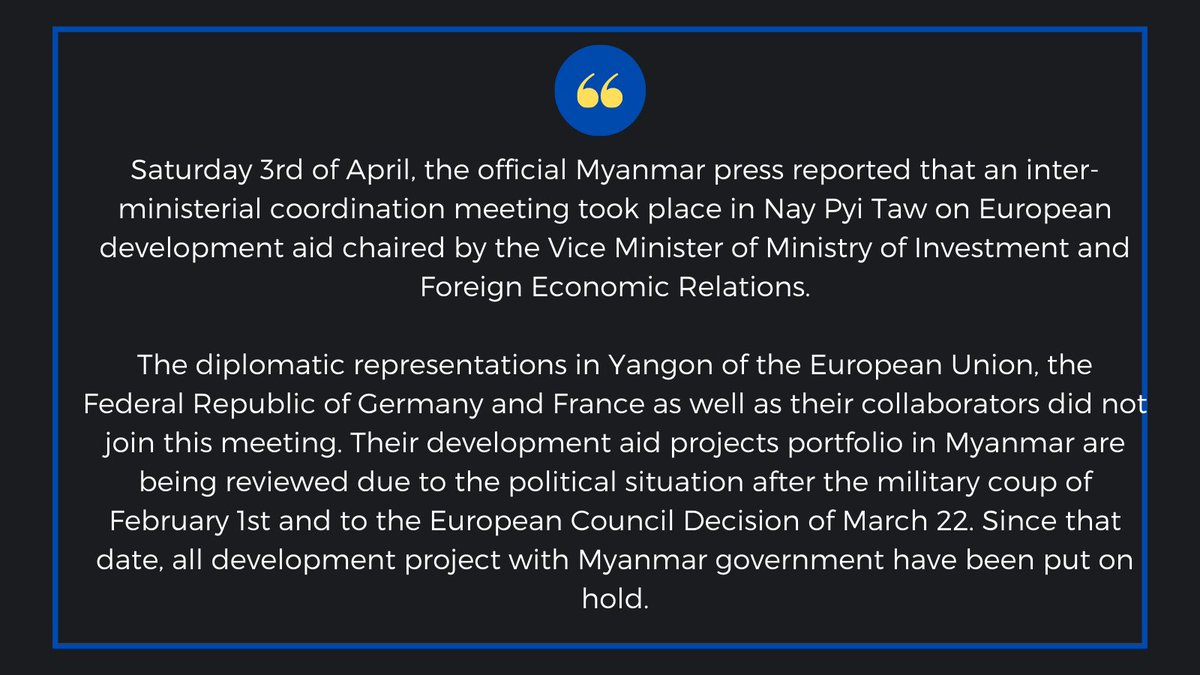 EUMyanmar (@eumyanmar) on Twitter photo 