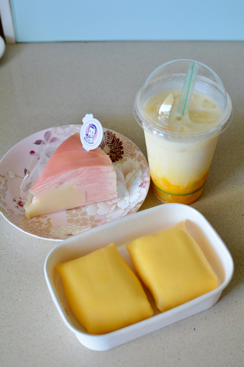 #asiandesserts #millecrepe #millecrepecake #canberra #cbr #foodie #yum #foodblogger