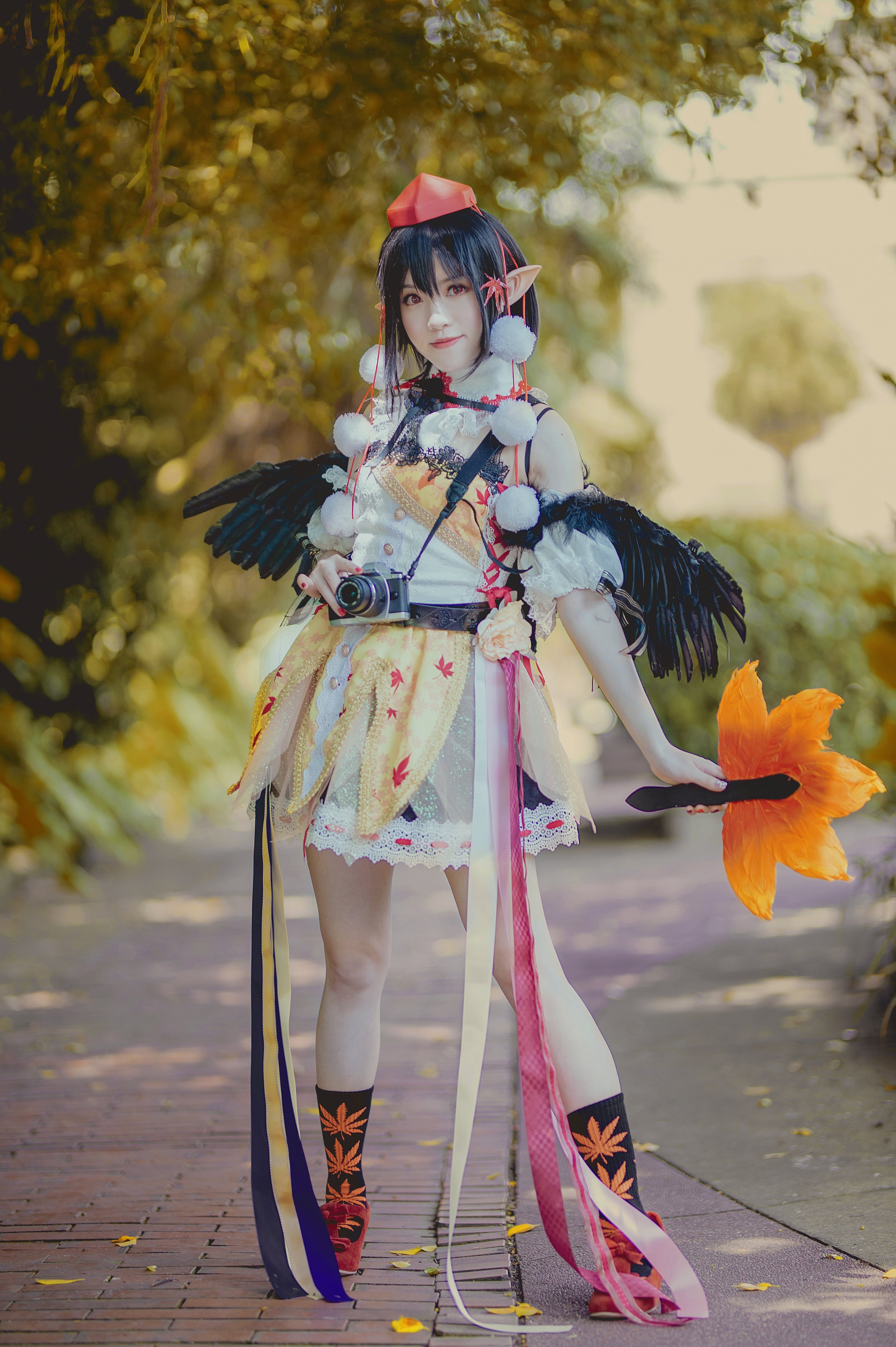 Ayawan Photo Aki 冰冷櫻桃 Touhou 東方project 射命丸文 東方創作衣装 しゃめいまるあや Syameimaru T Co Wd4diijzzf Twitter