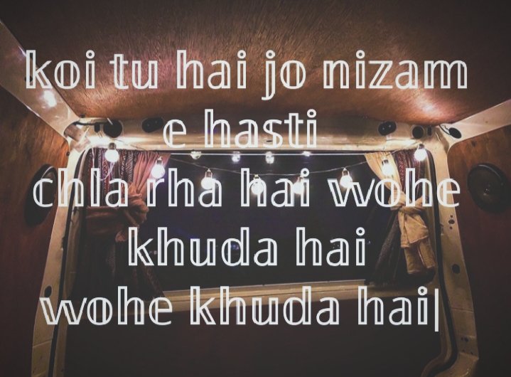 Sarosh138's tweet image. Wohe khuda hai...
#muslim
#muslimonly
#Allahhuakbar