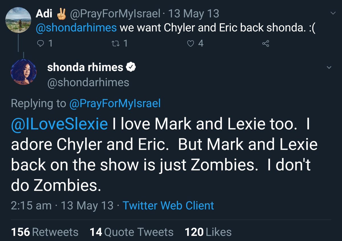 IamAGALover's tweet photo. Stopped watching #GreysAnatomy post S14. But S17 could be worth watching just for the special cameos. In showbiz, anything is possible if you have the will and the creative license to see it through. Zombies, ghosts or hallucinations... just bring our old favs back! 🤞 https://t.co/TRIcFyk99v