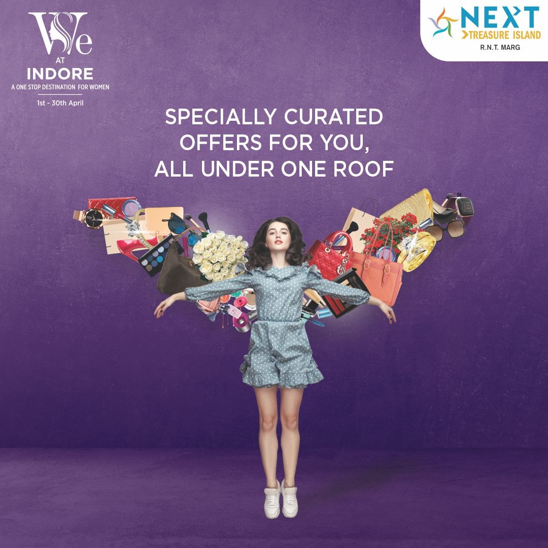 #Treasureislandnext is offering the quality experiences you deserve. Indulge in the extravaganza of fun, fashion, special offers, and gifts and explore more by joining the exclusive club only at #WeAtIndore 
When are you visiting!
#nexusmalls #indianmalls #indore #safeshopping