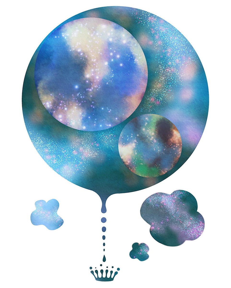 うちゅうのなかにうちゅう イラスト イラスト好きさんと繋がりたい 白虹のイラスト うちゅうのなかにうちゅう イラスト イラスト好きさんと繋がりたい 白虹のイラスト
