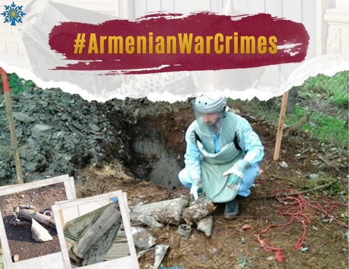 The statement noted that the Armenian side refuses to submit the mine map, despite requests. #ArmenianWarCrimes #IMAD2021 #FreeUsFromLandMines <a href="/Youth_Forum/">European Youth Forum</a>
<a href="/RSF_inter/">RSF</a>
<a href="/oscepa/">OSCE PA</a>
<a href="/osce_odihr/">OSCE/ODIHR</a>
<a href="/CommissionerHR/">Commissioner for Human Rights</a>