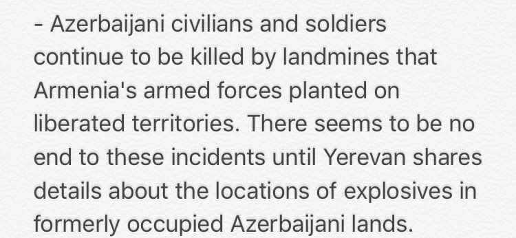 #FreeUsFromLandMines #ArmenianWarCrimes #IMAD2021