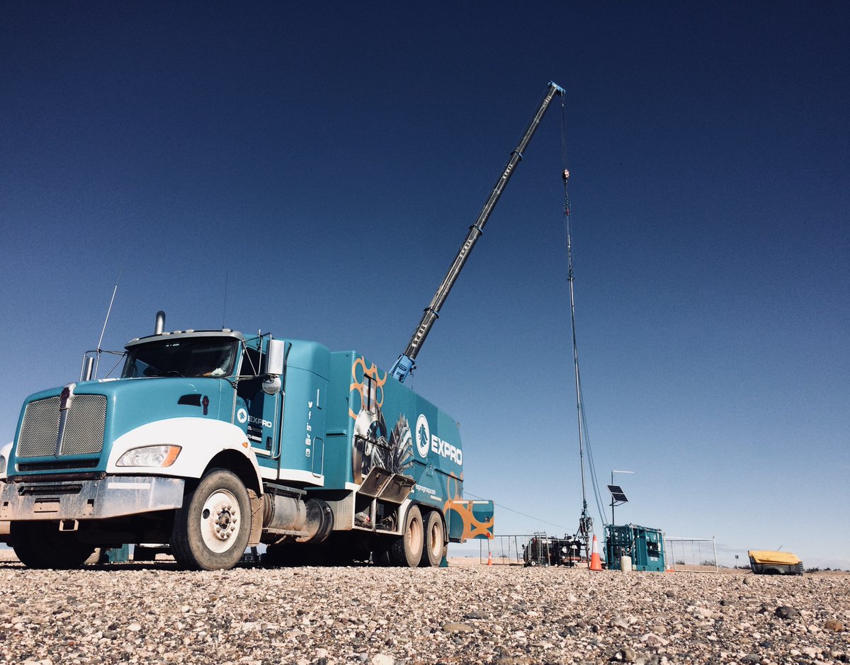 ExproGroup's tweet image. Not only do our slickline trucks look good, but they also support our extensive range of slickline services to solve your problems. 

How can their #ExpertKnowledge help you? exprogroup.com/products-servi…