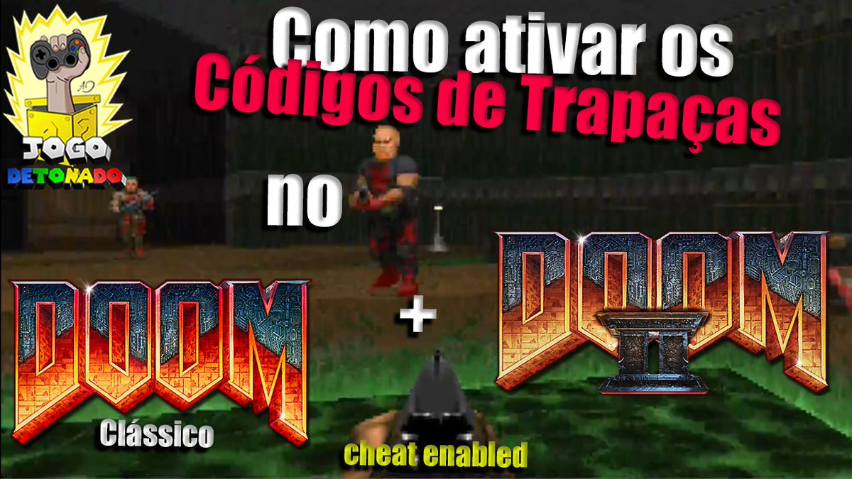 JogoDetonado's tweet photo. Aprenda como ativar os #CódigosDeTrapaças de
#Doom e #Doom2 https://t.co/VfDe9tYgi3
#retrogamer #retrogame #FPSBrasil
#DoomSlayer #Doomguy #IDKFA #IDDQD
#CheatCode #CheatCodes #CheatEnabled #DoomBrasil #BethesdaBrasil #Microsoft #MicrosoftBrasil https://t.co/U0y3mqJHEF
