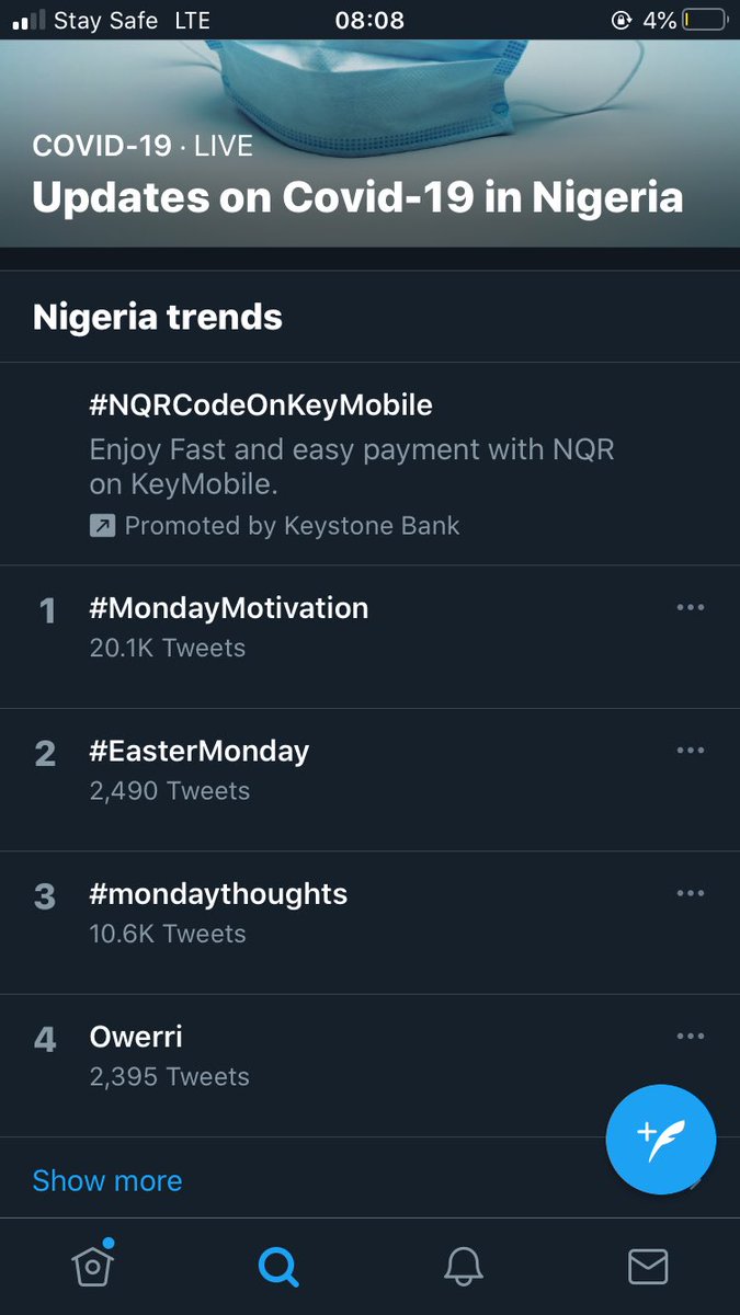 miraclejoseph_'s tweet photo. Happy Easter Monday 💙#MondayMotivation #owerri #EasterMonday #Mondaythoughts https://t.co/G10Oum68iI
