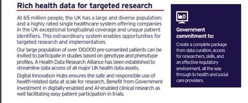 19/. Why was  #GenomeUK launched on a Sat with zero fanfare or coverage?Why did the Dept of Trade sent out this “invitation to invest”?“The UK offers companies...active life sciences & increasingly expanding access to rich longitudinal data from the NHS’s 65 million patients”