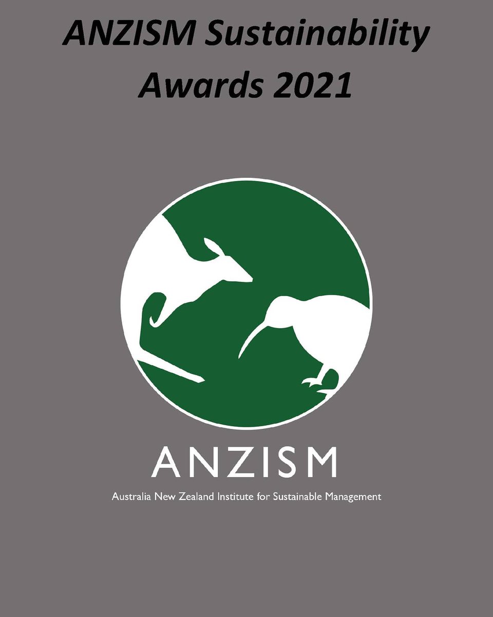 ANZISM1's tweet photo. ANZISM announces its Sustainability Awards recognising impact of sustainability on all activities. #ClimateAction #sustainability #Students #innovation #Authors #communities #nature #society #covidrecovery #sustainabledevelopment #SDGs #UnitedNations https://t.co/dKmOK915ie