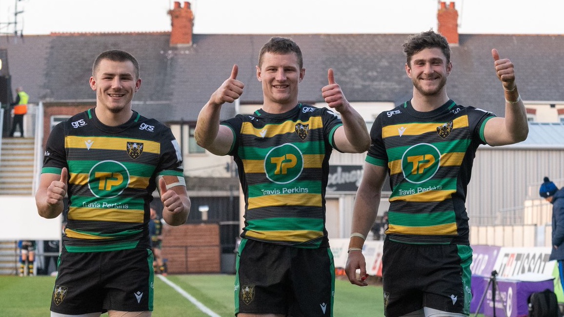 Northampton Saints ๐ (@saintsrugby) on Twitter photo 1๏ธโฃ2๏ธโฃ of the starting XV
3๏ธโฃ3๏ธโฃ points
4๏ธโฃ tries
<a href="/SaintsRugbyAcad/">Saints Rugby Academy</a> doing bits again, this time in Europe ๐๐ฅ 1๏ธโฃ2๏ธโฃ of the starting XV
3๏ธโฃ3๏ธโฃ points
4๏ธโฃ tries
<a href="/SaintsRugbyAcad/">Saints Rugby Academy</a> doing bits again, this time in Europe ๐๐ฅ