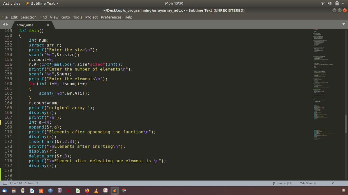 TejasviAnjali's tweet photo. Day 3 of #10weeksCodingChallenge Today I solved array adt problems.
#10weeksCodingChallenge
#DevStreet @devs_street https://t.co/dVMwZfFHWt