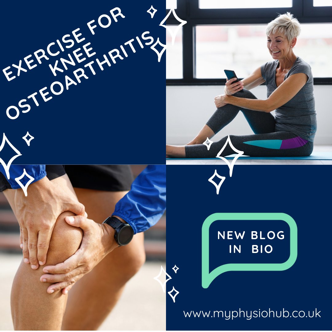 What are the best exercises for Osteoarthritis of the knee? ✏️ New Blog on website✏️ myphysiohub.co.uk/blog #kneepain #physiohub #onlinephysio #exercise #strength #s+c #gymmotivation #gymlife #kneeexercise #squats #physiotherapy #thecsp
