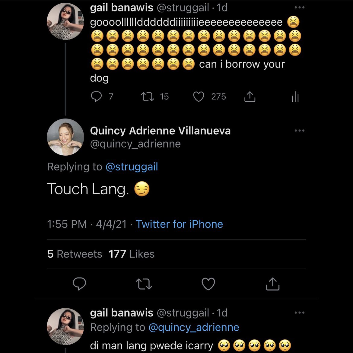 struggail's tweet photo. i only came for goldie tbh

jk i missed quinton and armando so much heh
@quincy_adrienne @amandaazamora https://t.co/0IbH9uH7dT