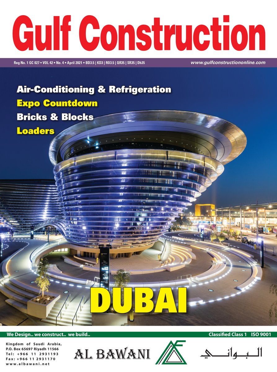 Gulf_const's tweet photo. Gulf Construction Magazine April 2021 issue is published​.

Focus on Dubai, Read it online https://t.co/Ui8DS4291T

#GCnews #HVAC #expo2020 #Bricks #onstruction #loaders https://t.co/arjUy8yo5p