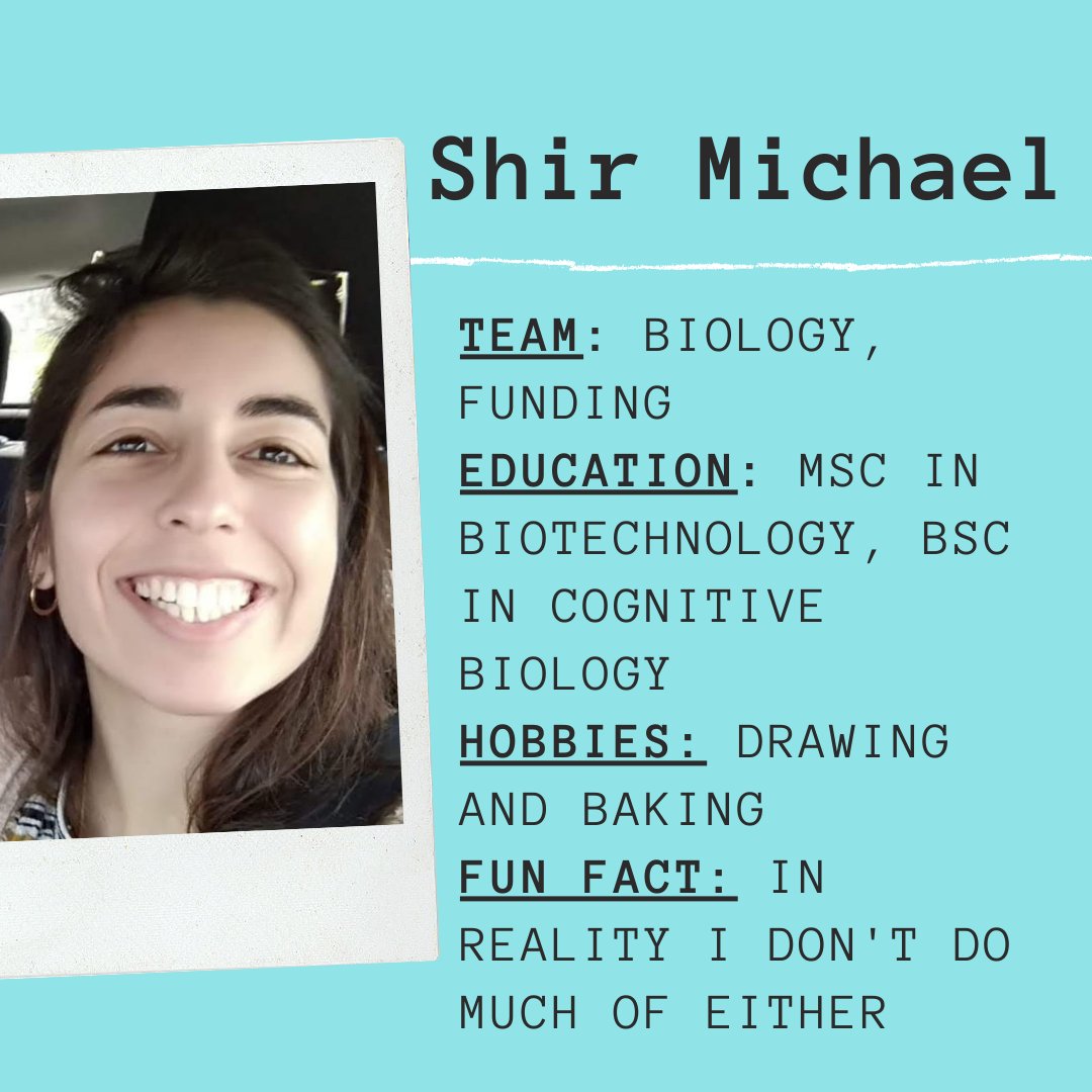 Meet Shir 👩‍🔬