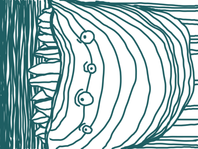 Serste2's tweet photo. by @MrMonkArt from this untitled conversation: 

https://t.co/XMcaLHsphP 

I want one of these as a pet!

#visualconversation #teeth #animal #drawing @PowerDada https://t.co/hKyH1pS55v