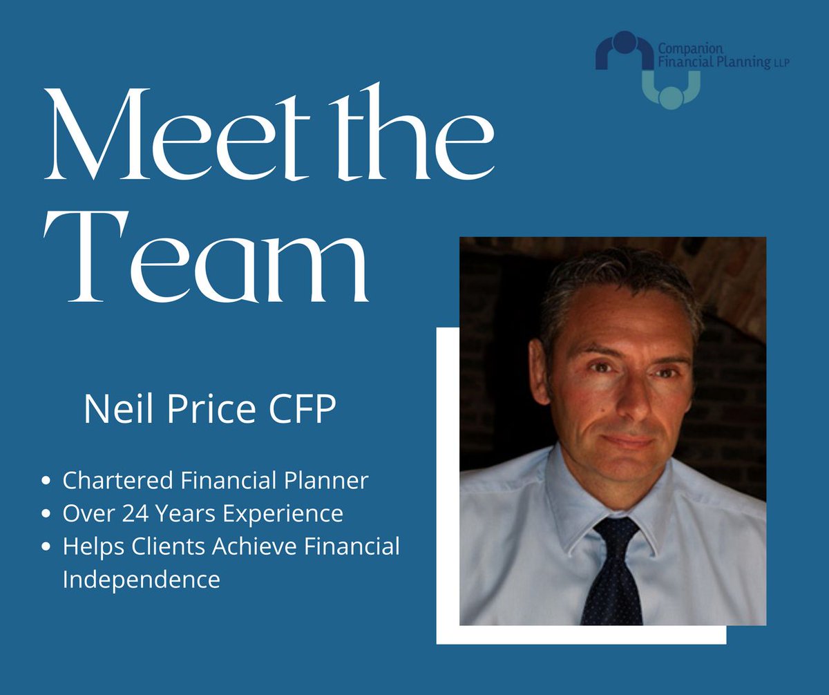 🤝 M E E T * T H E * T E A M 🤝

Say a happy Bank Holiday Monday hello to lead Chartered Financial Planner and company Director, Neil Price!

Neil has over 24 years experience working in financial services and has an incredible track record of helping his clients.