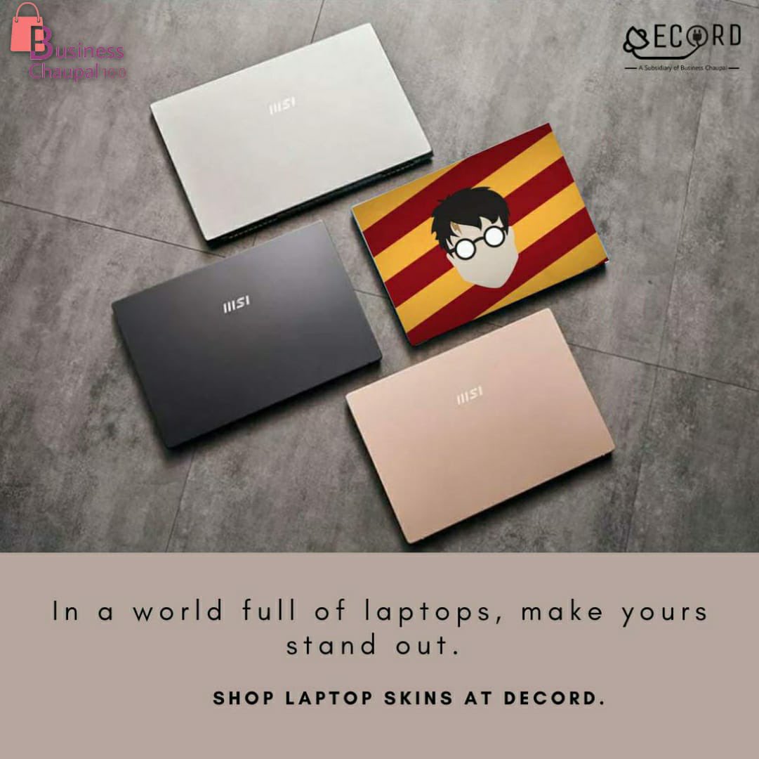 Decord_M1's tweet photo. Greetings, Shopping Enthusiasts! 
Stand out of the crowd by giving your Laptop a unique personality! Buy laptop skins at https://t.co/KbomXFP9IC and give people a reason not to forget you! #businesschaupal #tech #electronics #gadgets #techaccessories #techno #homedecor https://t.co/b8dQlrXLZs