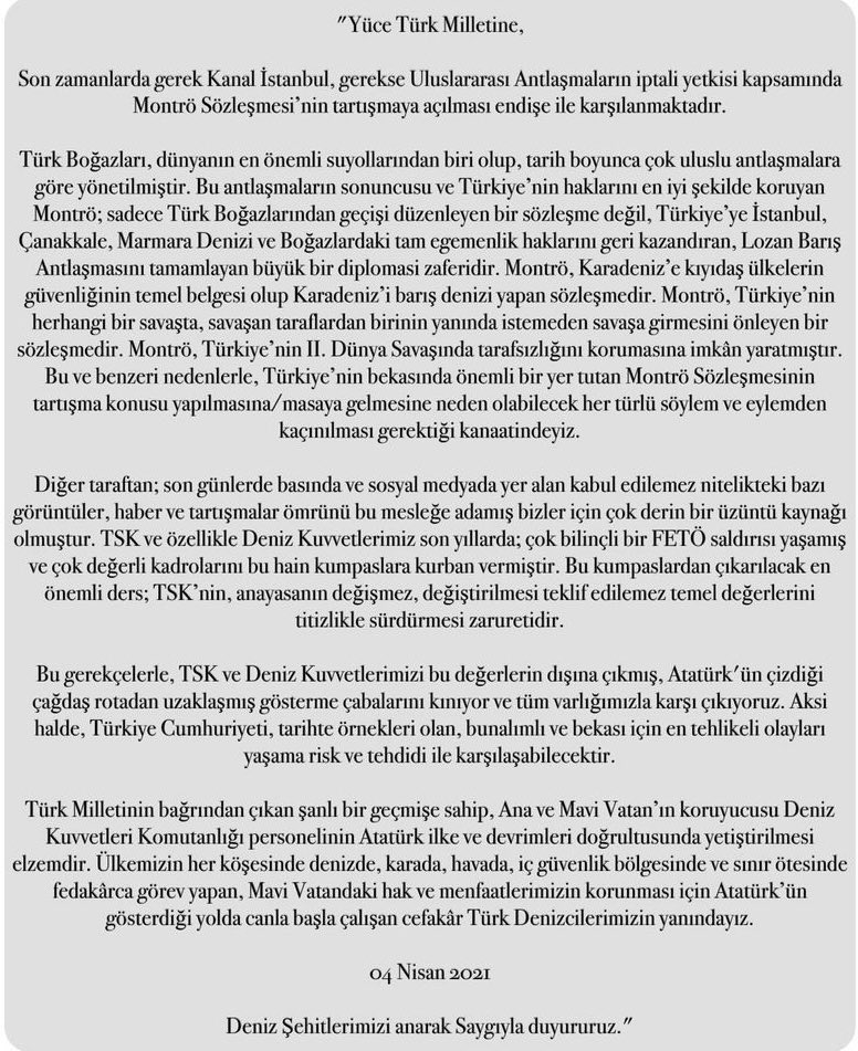 #AmirallerimizOnurumuzdur