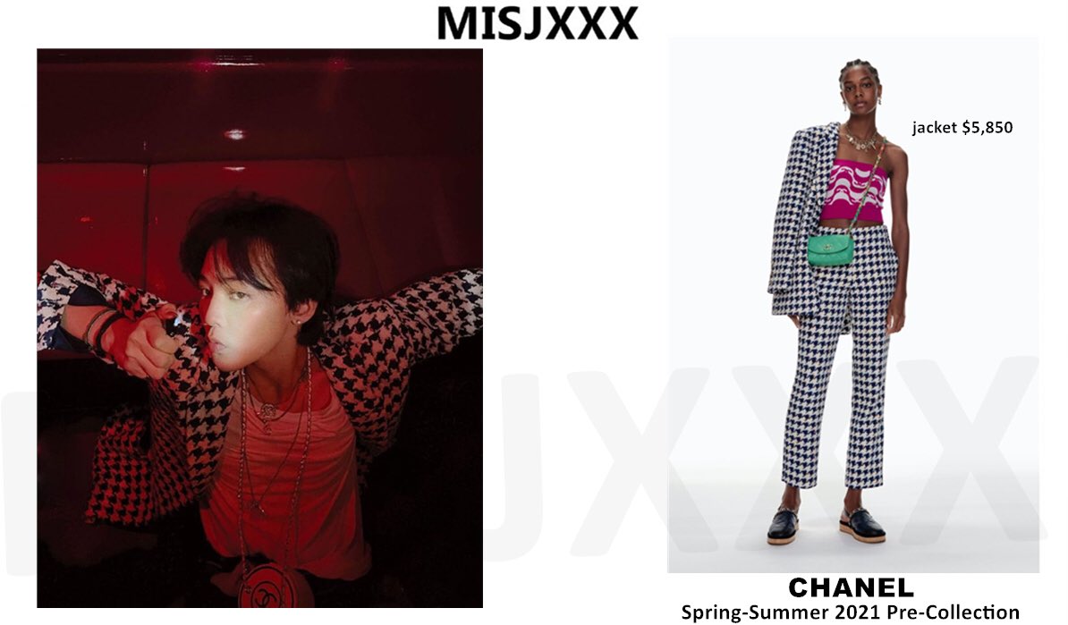 GDSTYLE on X: #GDStyle👉🏻#CHANEL Spring-Summer 2021 Pre-Collection. jacket  Cotton Tweed White.($5,500) cardigan Cashmere Fuchsia & White.($3,800) jacket  Tweed Ecru, Navy Blue & Multicolor.($5,850) #gdragon #gd   / X